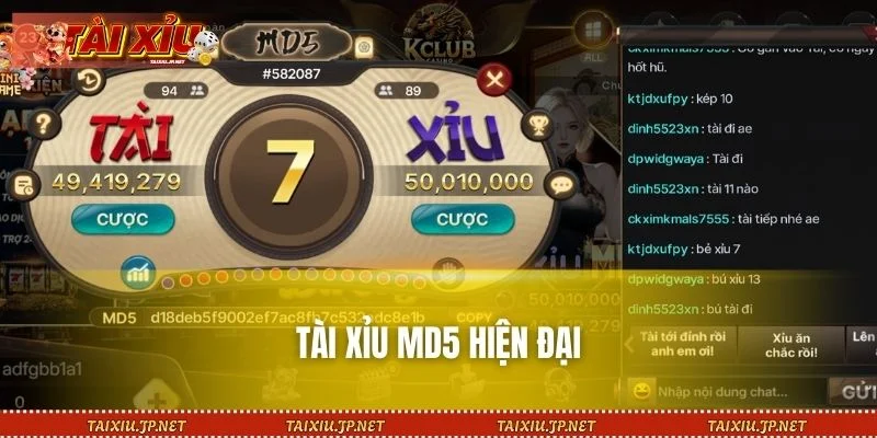 Phiên bản tài xỉu MD5 được bảo mật và cực kỳ minh bạch