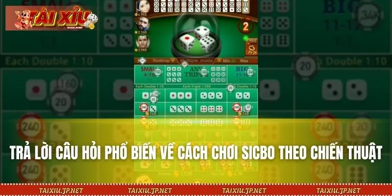 Trả lời câu hỏi phổ biến về cách chơi Sicbo theo chiến thuật